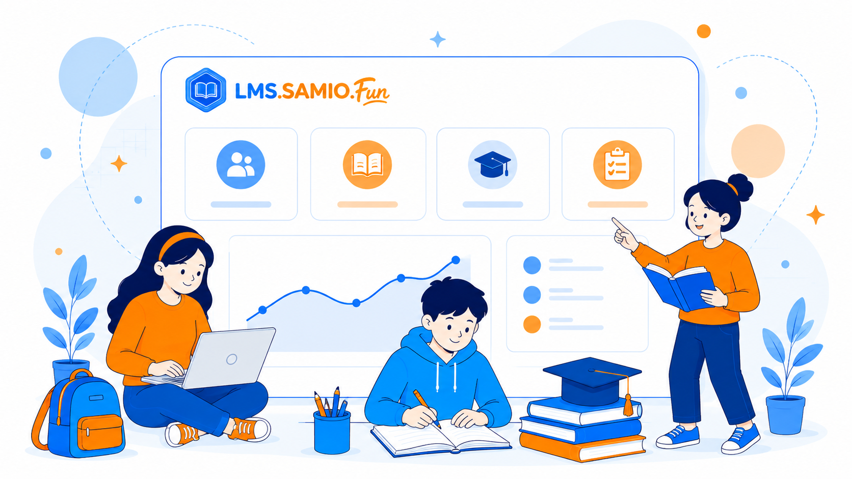 Bảng điều khiển quản lý trung tâm và lớp học